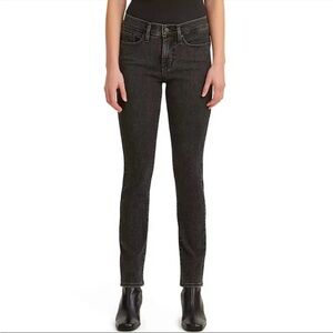 Women's LEVI’S LEVI STRAUSS 311 BLACK JEANS SHAPING SKINNY NWT  SZ 16 short #803